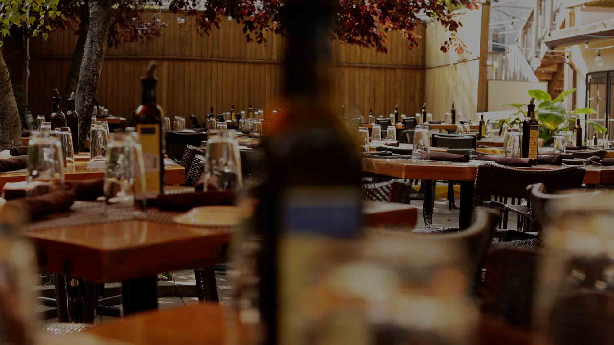 Olive oil at Piccolo Sogno